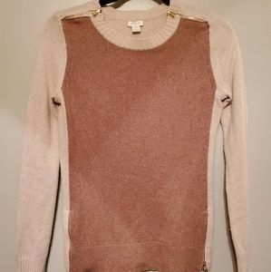 Color block sweater